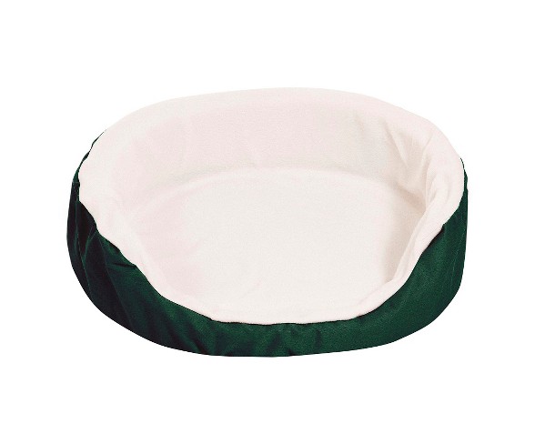 Majestic Pet Sherpa Lounger Dog Bed - M - Green