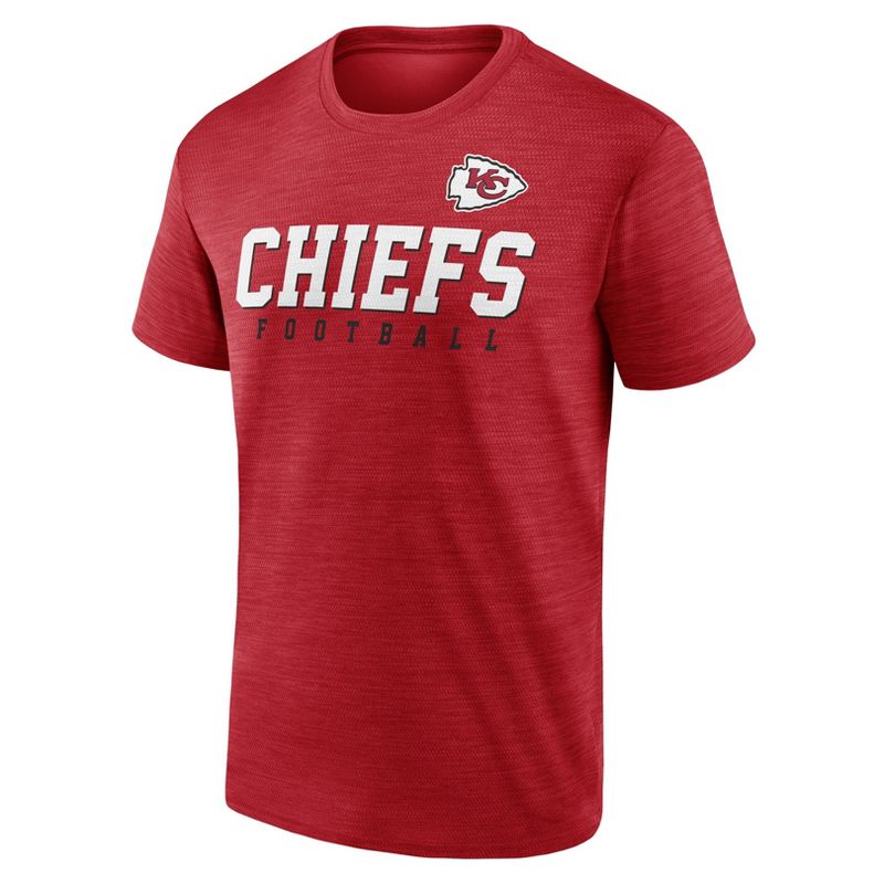 NFL Kansas City Chiefs Men&#39;s Quick Turn Performance Short Sleeve T-Shirt, 2 of 4