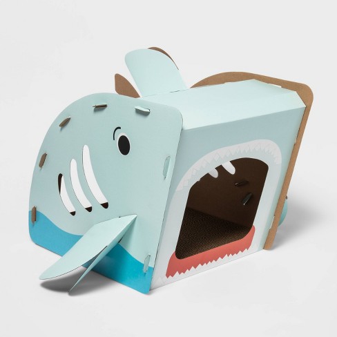 Shark cat house sale