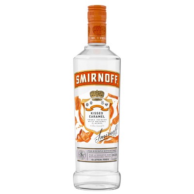 Smirnoff Kissed Caramel Flavored Vodka - 750ml Bottle