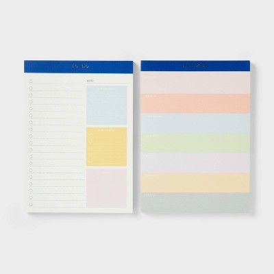 2pk Checklist Notepads - Spritz™