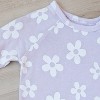 Grayson Threads - Infant Purple In Bloom Long Sleeve Jumpsuit - 2 of 3