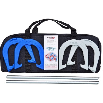 St. Pierre Eagle Tournament Horseshoe Outfit in Nylon Bag (EC5)  - Made in USA