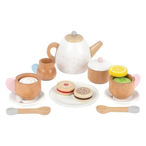 Small Foot Wooden Complete Tea Party Playset Target