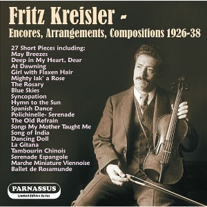 Arpad Sandor - Fritz Kreisler: Encores 1926-1938 (CD) - 1 of 1