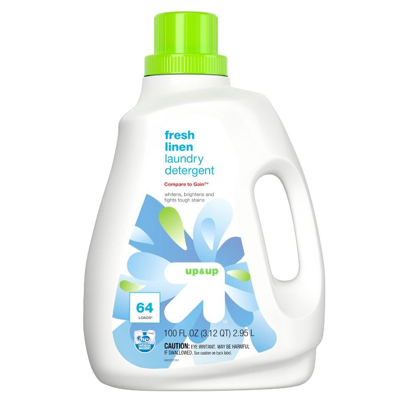 Fresh Linen HE Liquid Laundry Detergent - 100 fl oz - up &#38; up&#8482;, 4 of 5