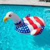Swimline Giant Ride-On Americana Eagle Inflatable Swimming Pool Float - 78" - 2 of 4