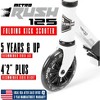 Rush 125 Folding Kick Scooter – Light-Up Wheels, Adjustable Handlebar, Carbon Steel Frame – Madd Gear - 2 of 4