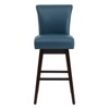 Spruce&Spring Upholstered 26-inch Counter Height Swivel Barstool - 3 of 4