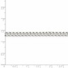 Black Bow Jewelry 4.5mm Sterling Silver Solid Classic Curb Chain Necklace - 4 of 4