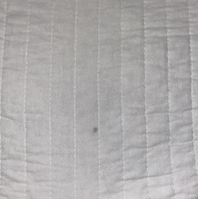 King White Pom Pom Stripe Quilt Set - Lush Décor : Target