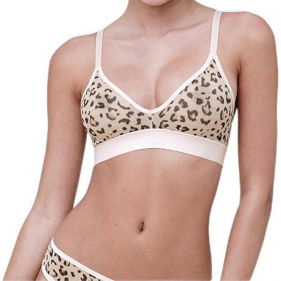 Women's Spellbound Sheer Plunge Wireless Bralette - Skarlett Blue