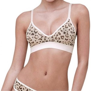 Women's Spellbound Sheer Plunge Wireless Bralette - Skarlett Blue - 1 of 3