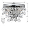 Crystorama Lighting Calypso 2 - Light Sconce in  Polished Chrome - 2 of 4