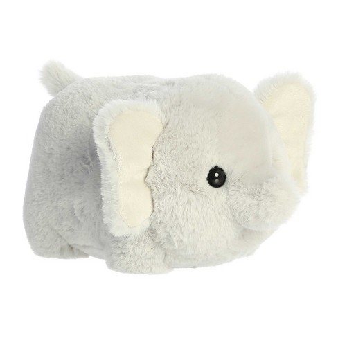 Aurora Small Baby Elephant Eco Nation Eco-Friendly Stuffed Animal Grey 8