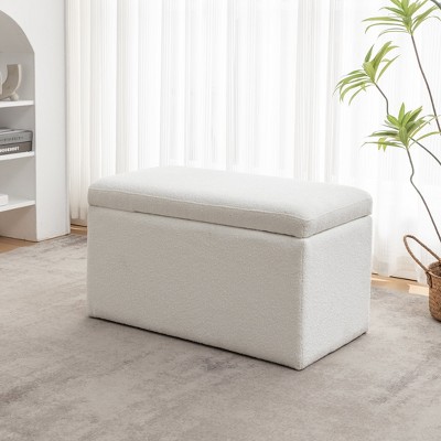 Wovenbyrd Duvall Upholstered Ottoman with Storage