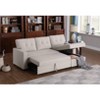 NicBex Line Sleeper Sectional Sofa,L-Shaped Couch with Reversible Storage Chaise for Living Room,Apartment,Office,Beige - 2 of 3