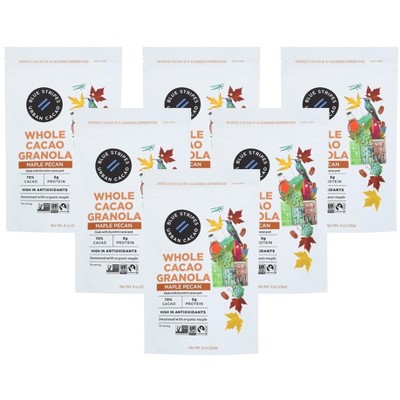 Blue Stripes Whole Cacao Maple Pecan Granola - Case of 6/8 oz