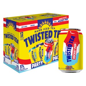 Twisted Tea Hard Iced Tea Party Pack - 12pk/12 fl oz Cans - 1 of 4