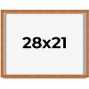 PosterPalooza | Classic Brown Picture Frame - UV Acrylic, Backing Board, Hanging Hardware Included - 2 of 4