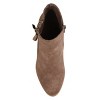Journee Collection Womens Vally Inside Zip Stacked Heel Booties - 4 of 4