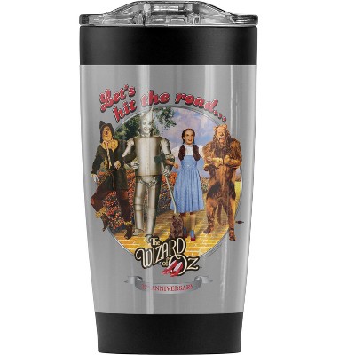 Wizard Of Oz Hit The Road Steel Tumbler 20oz Coffee Travel Mug