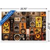 Trends International Retro Speaker Wall Framed Wall Poster Prints - 3 of 4
