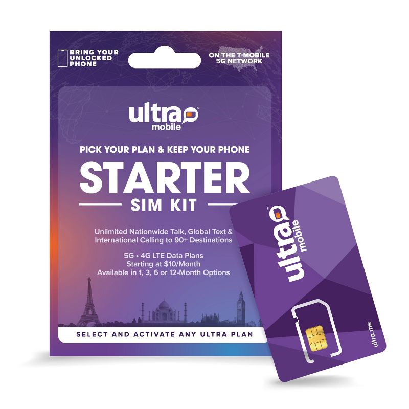 Ultra Mobile Starter SIM Kit, 1 of 8