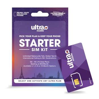 Ultra Mobile Starter SIM Kit