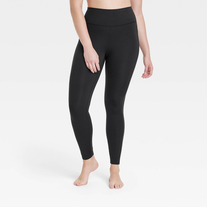 Women's Brushed Sculpt Curvy High-Rise Leggings - All In Motion™, 1 of 9
