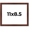 PosterPalooza | Photo Size Classic Modern Brown Frame - UV Acrylic, Foam Board Backing, Hanging Hardware - 2 of 4