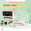Full Size House Bed with Ladder and Storage Drawers for Kid Bedroom - 4 of 4