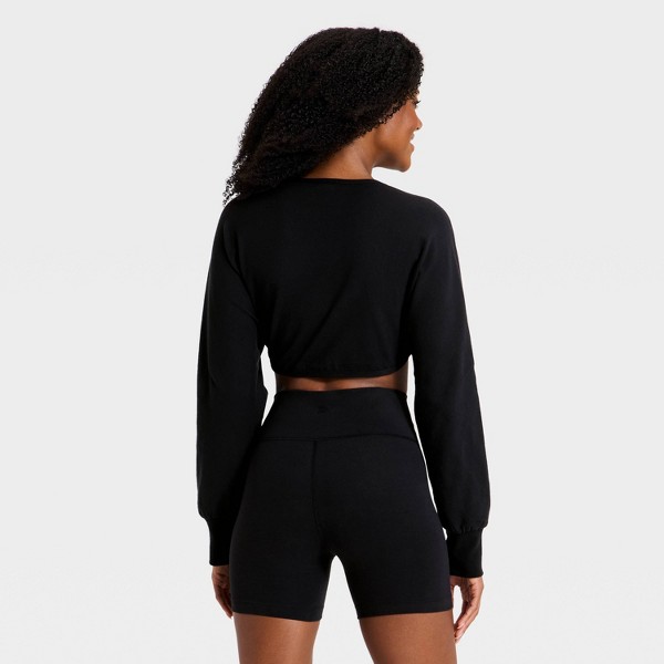 Chaleco corto de manga larga Cotton Balance para mujer - All In Motion™ 2