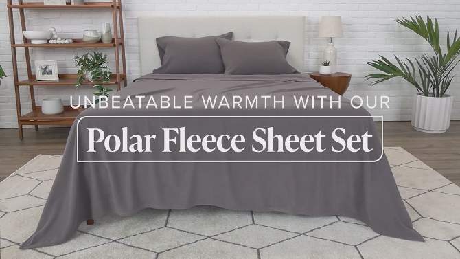 Polar Fleece Sheet Set by Bare Home, 2 of 9, play video