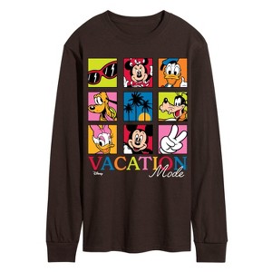 Men's - Disney - Vacation Mode Long Sleeve Graphic T-Shirt - 1 of 2