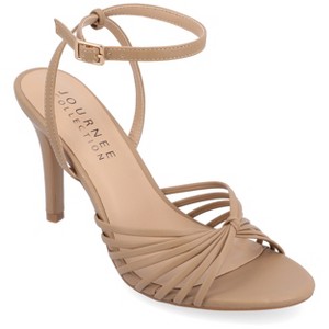 Journee Women's Vanita Medium and Wide Width Dress Sandals - 1 of 4