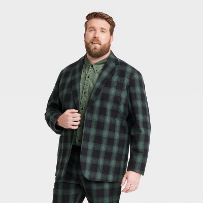 Houston White Adult Ombre Plaid Blazer - Green : Target