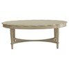 Coffee Table Off White - Acme Furniture: Carved Wood Legs, Antique Finish, Living Room Furniture - 3 of 4