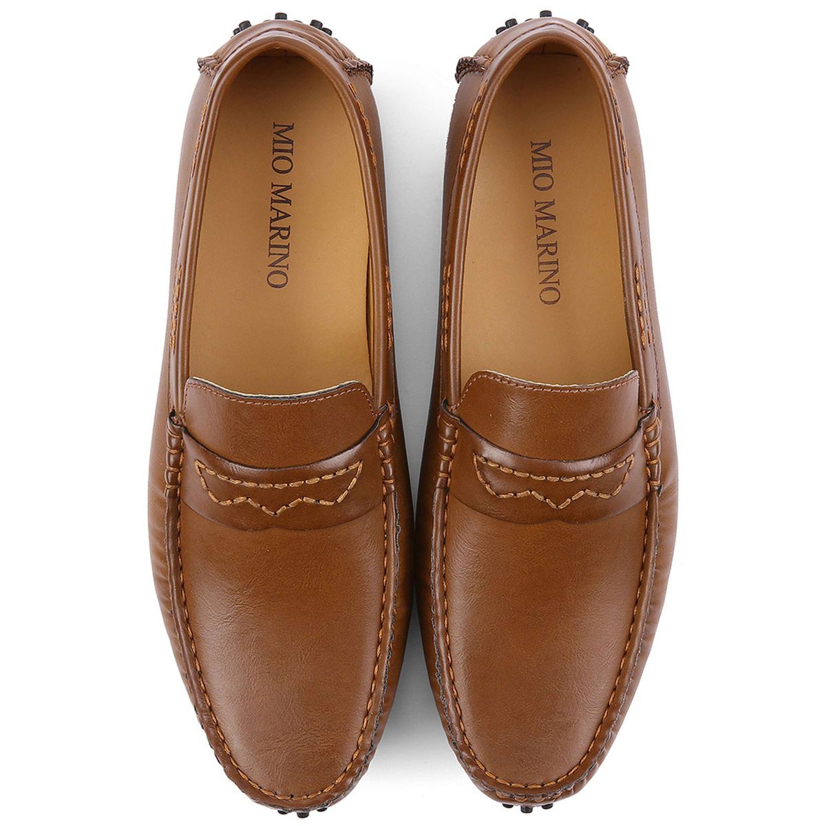 Mio Marino Slip-On Tread Casual Loafers - thumbnail 6