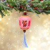 Cody Foster 8.0 Inch Chinese Lantern Christmas Tree Ornament , Christmas Decor Tassels Lantern (1PC) - 2 of 4