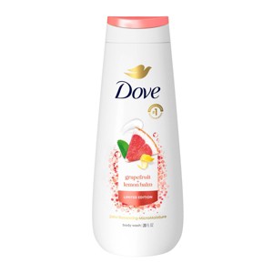 Dove Beauty Body Wash - Grapefruit & Lemon Balm - Limited Edition 24HR Lotion-Soft Skin - 20 fl oz - 1 of 4