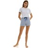 Jacyln Womens 2 Pack of Pajama Shorts - 4 of 4