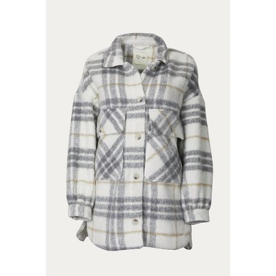 Women's OVERSIZED CHECKED SHACKET - RD Style