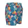 Banana Boat UPF50+ Men's Tropical Fruit 4-Way Stretch Bathing Suit | Black or Teal - 2 of 3