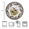 Spode Woodland 10.5” Dinner Plate, Perfect for Thanksgiving and Other Special Occasions, Made in England, Bird Motifs - 3 of 4