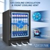 Velivi 24 Inch Beverage Refrigerator, 5.2 Cu. Ft. Drink Refrigerator with Glass Door - 4 of 4