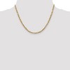 Black Bow Jewelry 3mm, 14k Yellow Gold, Diamond Cut, Milano Rope Chain Necklace - 2 of 4