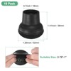 Unique Bargains Silicone Round Chair Leg Caps Floor Protectors 16 Pcs - 3 of 4