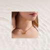 EVRY JEWELS WATERPROOF Gold or Silver Plated Stainless Steel Divine Signs Necklace - 4 of 4