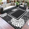 Reversible Outdoor Rug - Waterproof & UV-Resistant with Portable Carry Bag - 3 of 4